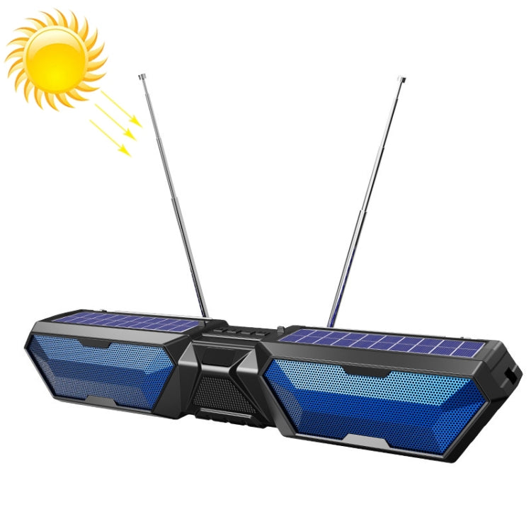 DV-880 Altoparlante Bluetooth wireless solare doppio Radio lunga da esterno