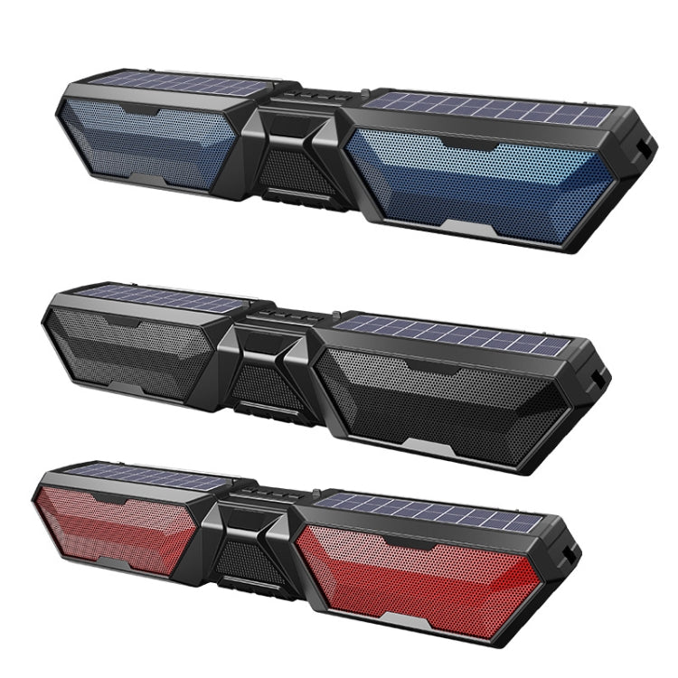 DV-880 Altoparlante Bluetooth wireless solare doppio Radio lunga da esterno
