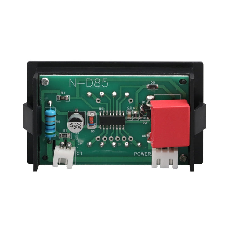 SINOTIMER D85-5035V Misuratore di monitoraggio voltmetro digitale CA monofase a pannello piccolo, D85-5035V