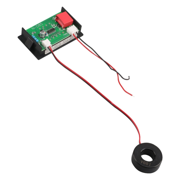 SINOTIMER D85-5035A Piccolo amperometro digitale CA monofase con trasformatore, D85-5035A