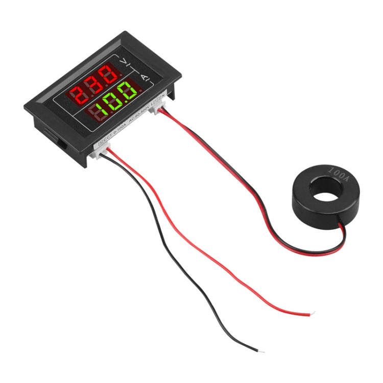 SINOTIMER D85-5035VA Misuratore digitale compatto di tensione e corrente CA monofase a doppio display, D85-5035VA