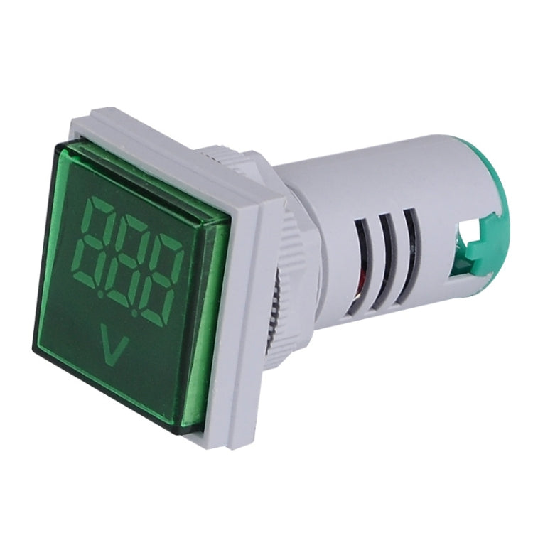 SINOTIMER ST17V Indicatore del segnale di tensione CA Display digitale a LED quadrato da 22 mm Testa di tensione CA 60-500 V, ST17V