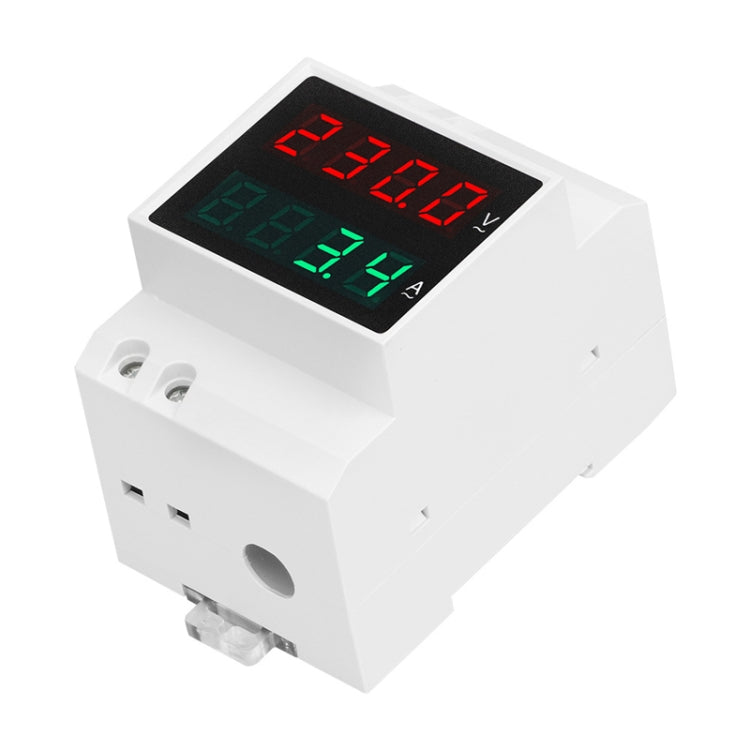 SINOTIMER SDM003-F Display a 4 cifre Misuratore di tensione e corrente a doppio display CA monofase su guida DIN, SDM003-F