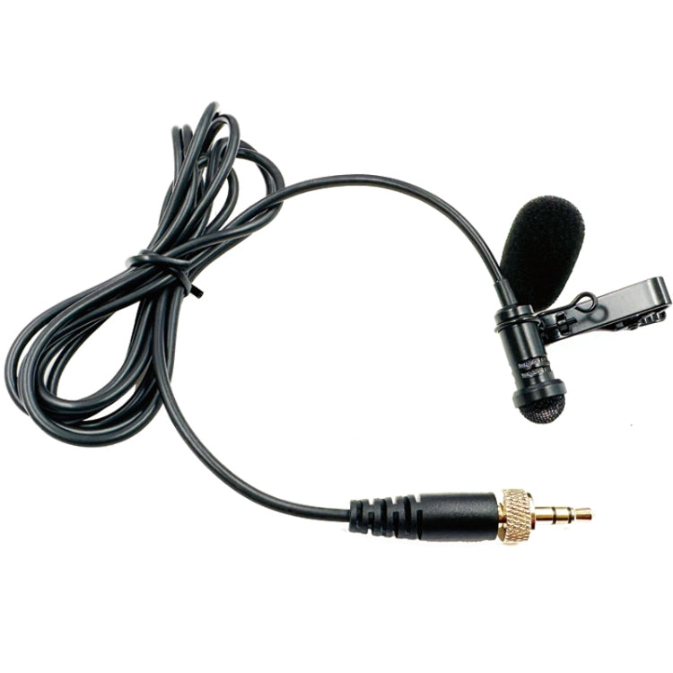 Microfono lavalier con trasmissione wireless con spina filettata interna diritta da 3,5 mm, 1.5m, 2m, 3m, 4m, 5m