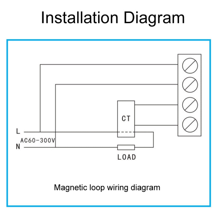 SINOTIMER SPM005 Misuratore di monitoraggio multifunzionale per tensione corrente corrente elettrica display digitale CA, 20A, 100A, 200A