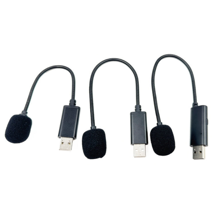 Microfono per videoconferenza dal vivo per computer con presa diretta USB, 4.0x205mm, 4.0x255mm, 4.0x255mm With Switch