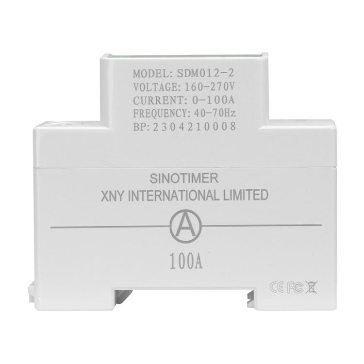 Tester multifunzione per elettricità, tensione di corrente, display digitale CA su guida DIN SINOTIMER, SDM012-2, SDM012-1, SDM012-RS485