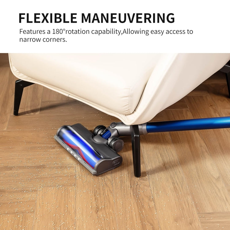 Motore a spazzola a trasmissione diretta anti-avvolgimento con luce LED, For Dyson V7 / V8 / V10 / V11 / V15 /V8 Slim, For Dyson V10 Slim / V12 Slim, For Dyson V6