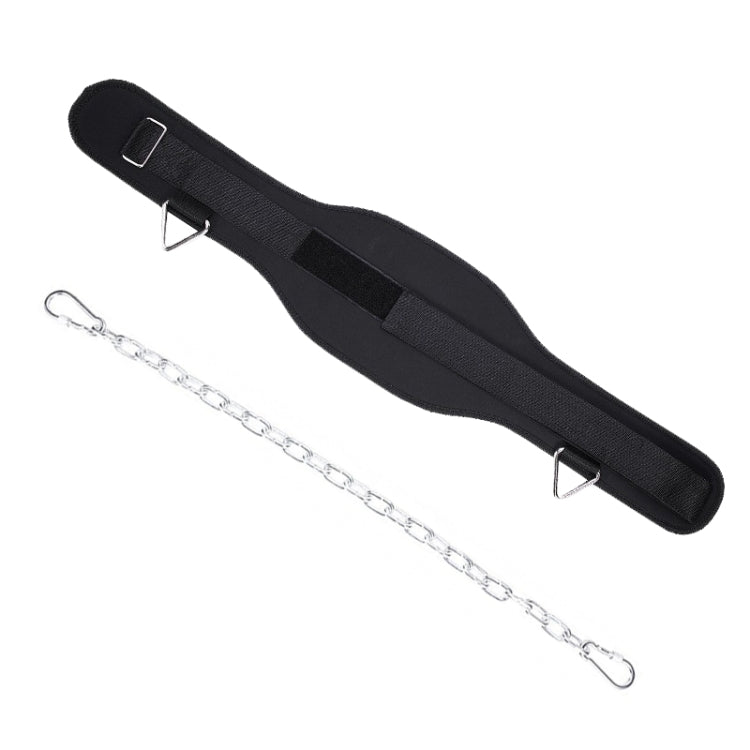 Cintura con pesi per trazioni e allenamento per la forza lombare. Cintura con pesi per estensione del braccio a doppia barra, Paste, Paste+70cm Iron Chain+2 Hooks, Metal Buckle, Metal Buckle+70cm Iron Chain+2 Hooks, Double Layer Paste