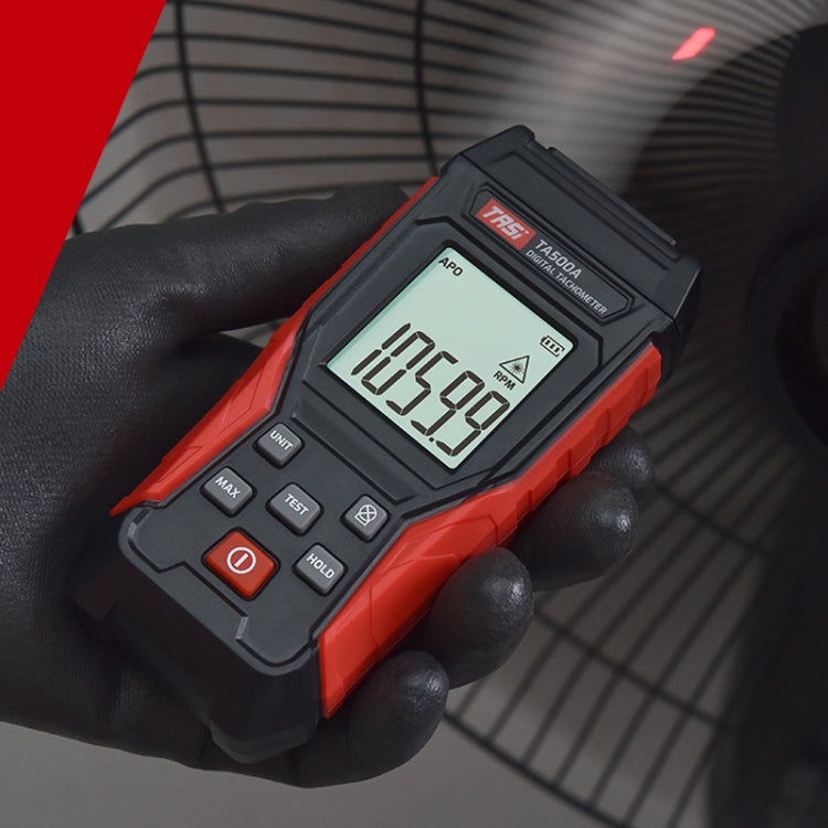 Tachimetro laser Display digitale Misuratore di velocità di misurazione di tipo ottico, TASI TA500A Optical Measurement, TASI TA500C Optical Contact Dual Use