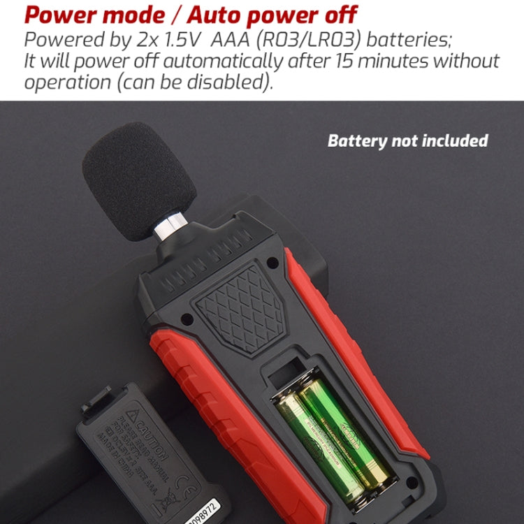 Misuratore di rumore del tester del volume della casa del rilevatore di decibel TASI TA650A, TA650A