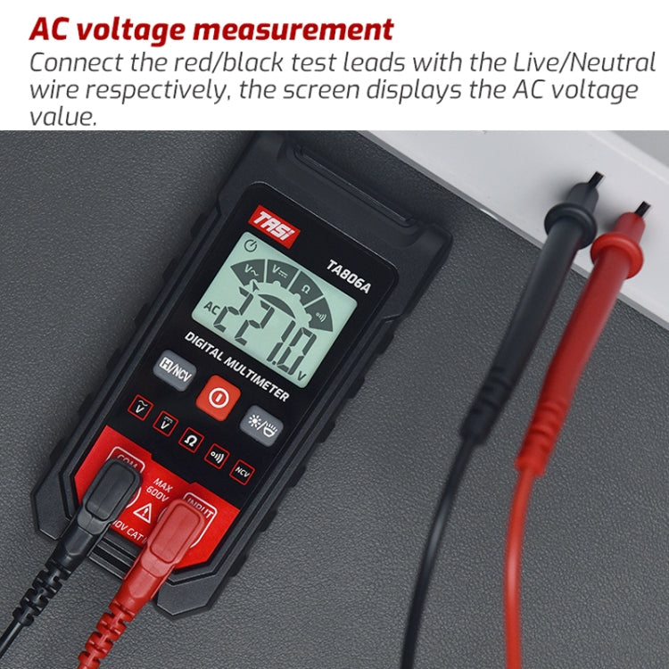 TASI TA806A Tavolo universale completamente automatico Tavolo universale portatile con riconoscimento automatico, TA806A
