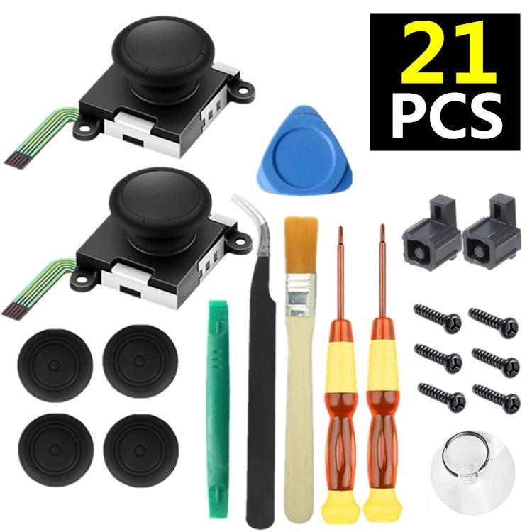 Per Nintendo Switch Joycon Joystick Thumb Stick Strumento di riparazione, 9 In 1 Kit, 19 In 1 Kit, 21 In 1 Kit, 32 In 1 Kit