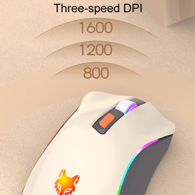 XUNSVFOX XYH52 Mouse wireless dual mode Mouse da gioco da ufficio ricaricabile e silenzioso