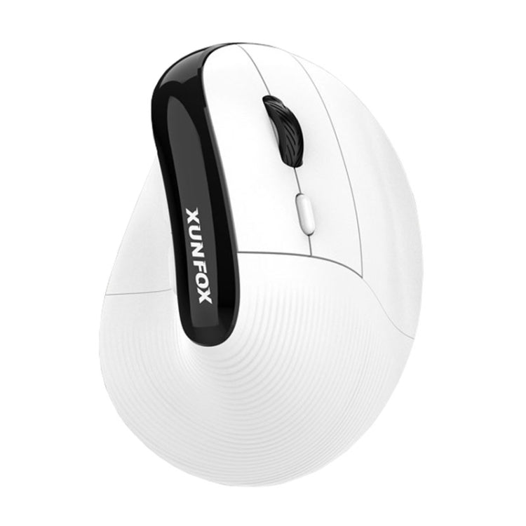 XUNSVFOX H5 Mouse verticale verticale dual mode Mouse da ufficio wireless ricaricabile