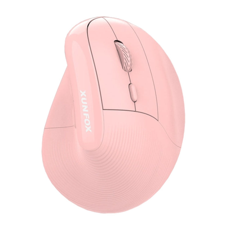 XUNSVFOX H5 Mouse verticale verticale dual mode Mouse da ufficio wireless ricaricabile