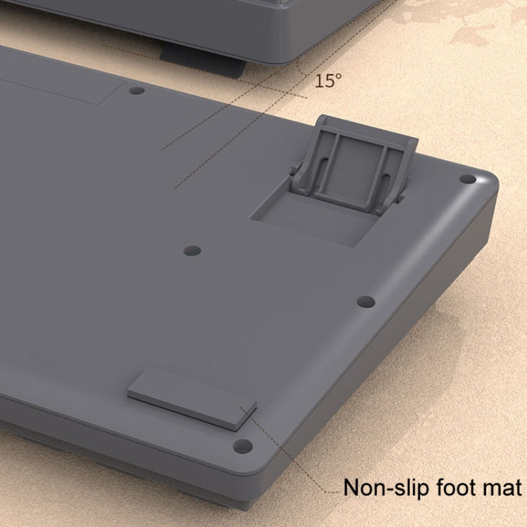 XUNSVFOX K81 Tastiera illuminata cablata per ufficio da gioco per laptop