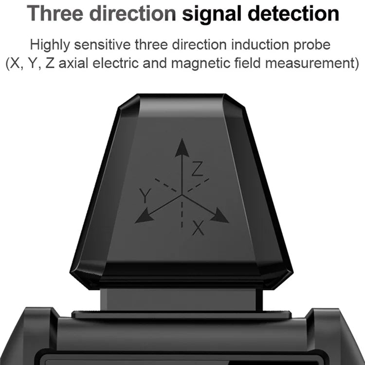 MESTEK EMF01 Rilevatore di radiazioni elettromagnetiche Sonda di rilevamento a 3 assi altamente sensibile, EMF01