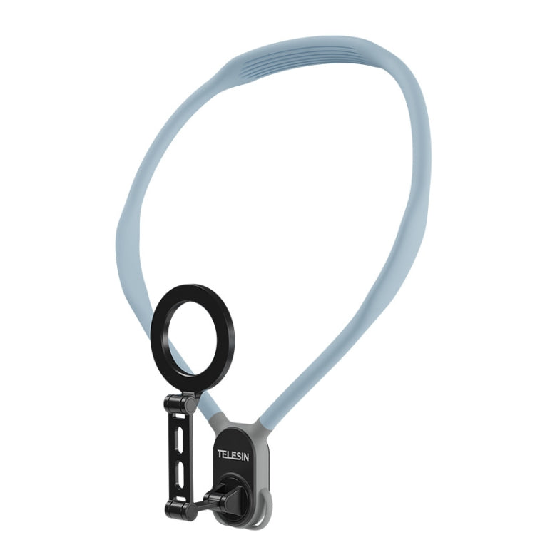 TELESIN MNM-002 Magsafe Supporto magnetico per cellulare con ventosa, supporto per collo POV con angolo di visione pigro