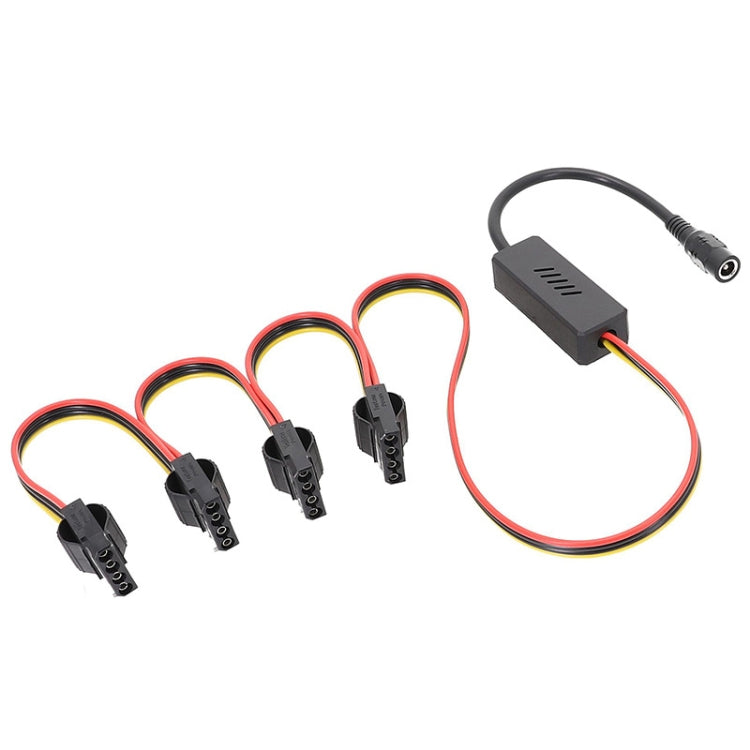 Adattatore DC5525 al cavo di alimentazione del disco rigido, One To One SATA, One To Two SATA, One To Three SATA, One To Four SATA, DC To 4Pin One To One, DC To 4Pin One To Two, DC To 4Pin One To Three, DC To 4Pin One To Four