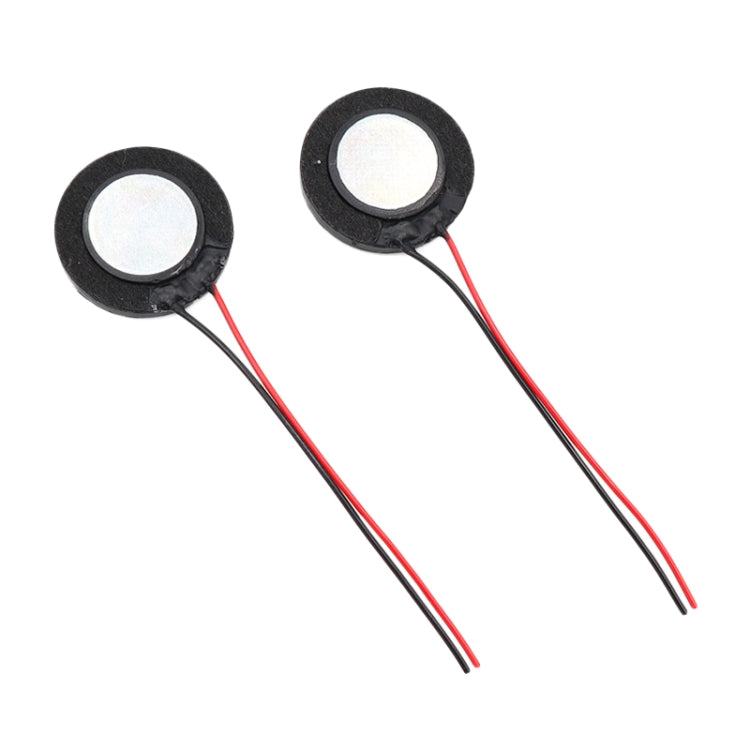 2 pezzi 20 mm 8 Ohm 0,5 W/1 W per giocattoli medici sicurezza altoparlante in plastica filo di saldatura magnetico interno altoparlante vocale