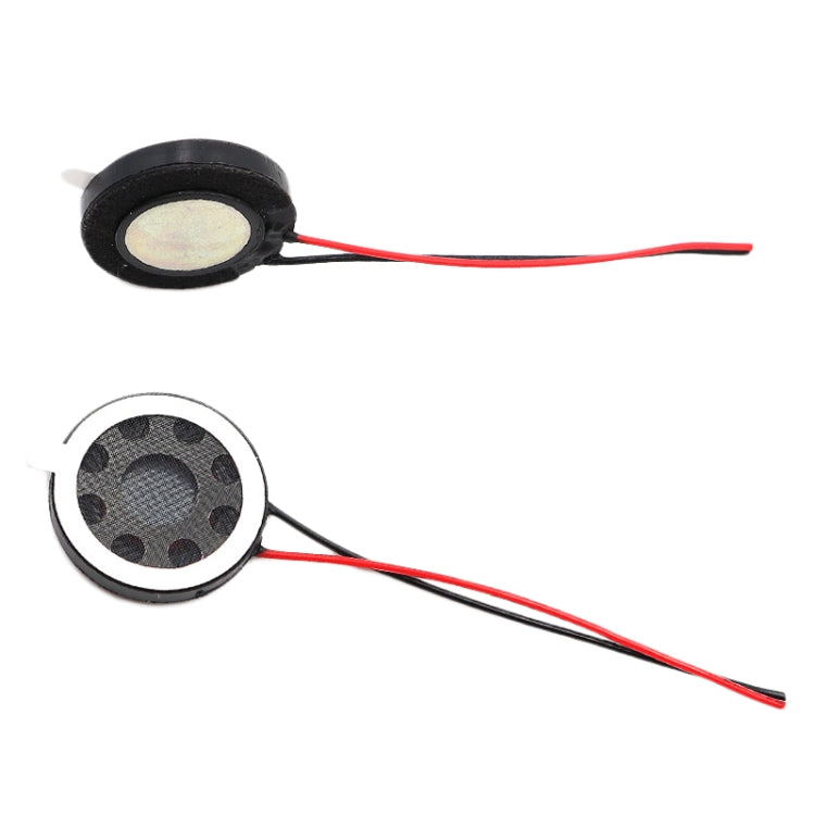2 pezzi 20 mm 8 Ohm 0,5 W/1 W per giocattoli medici sicurezza altoparlante in plastica filo di saldatura magnetico interno altoparlante vocale