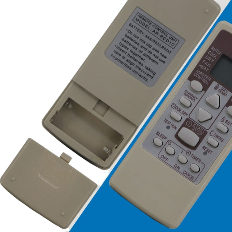 Per parti di ricambio per telecomando del condizionatore d'aria Fujitsu AR-RCD1C / AR-RCE1C, AR-RCD1C / AR-RCE1C