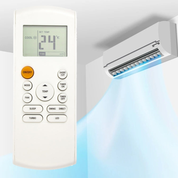 Per Midea Air Conditioner RG57B-BGE Telecomando Ricambio, RG57B-BGE