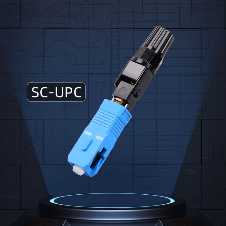 10 pezzi SC-UPC Telecom Grade FTTH Connettore Accoppiatore a giunzione fredda pre-integrato, 60mm