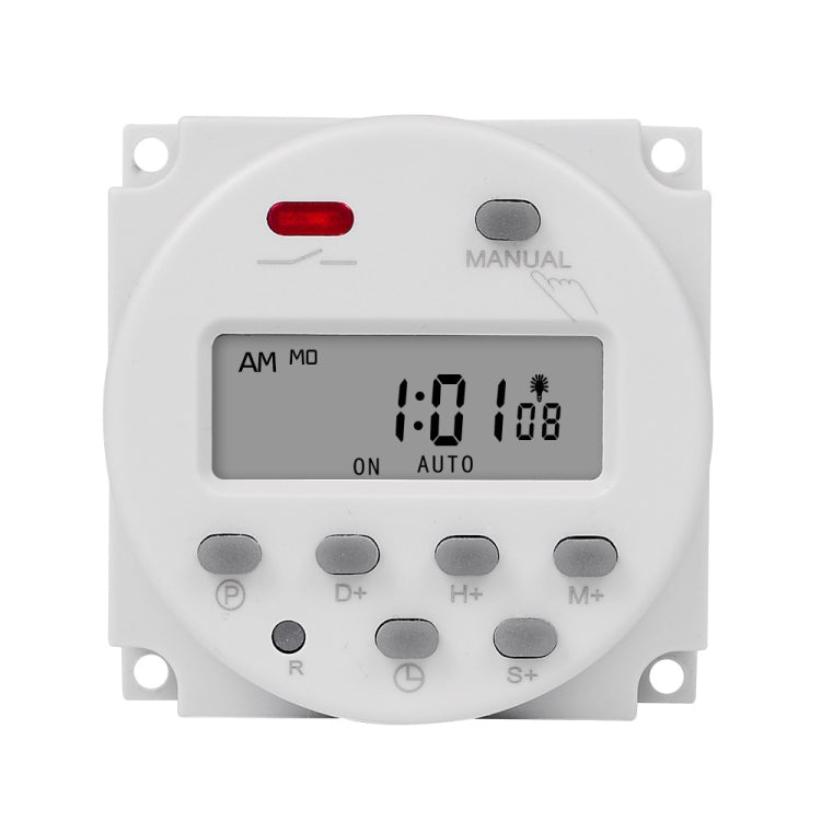 Timer digitale LCD a intervalli di 1 secondo, relè programmabile per 7 giorni alla settimana, SINOTIMER CN101S-110V, SINOTIMER CN101S-2 220V, SINOTIMER CN101S-3 24V, SINOTIMER CN101S-4 12V, SINOTIMER CN101S-5V