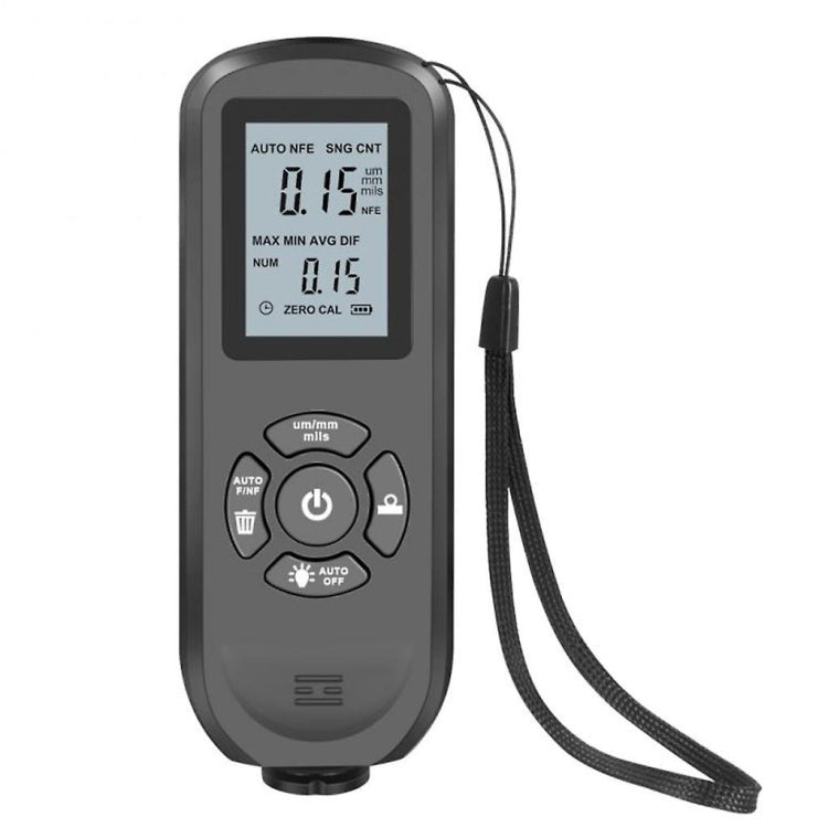 Misuratore di spessore del rivestimento ad alta precisione HW-300S Misuratore di pellicola di vernice antiscivolo, Orange Horizontal Screen, Orange Vertical Screen, Black Horizontal Screen, Black Vertical Screen