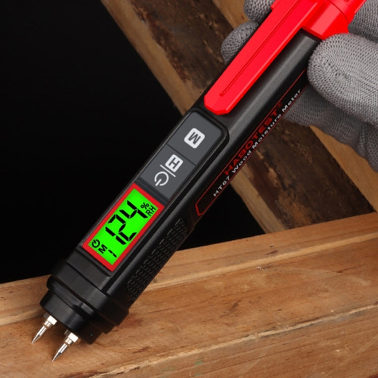 HABOTEST Tester rapido del contenuto di umidità del legno