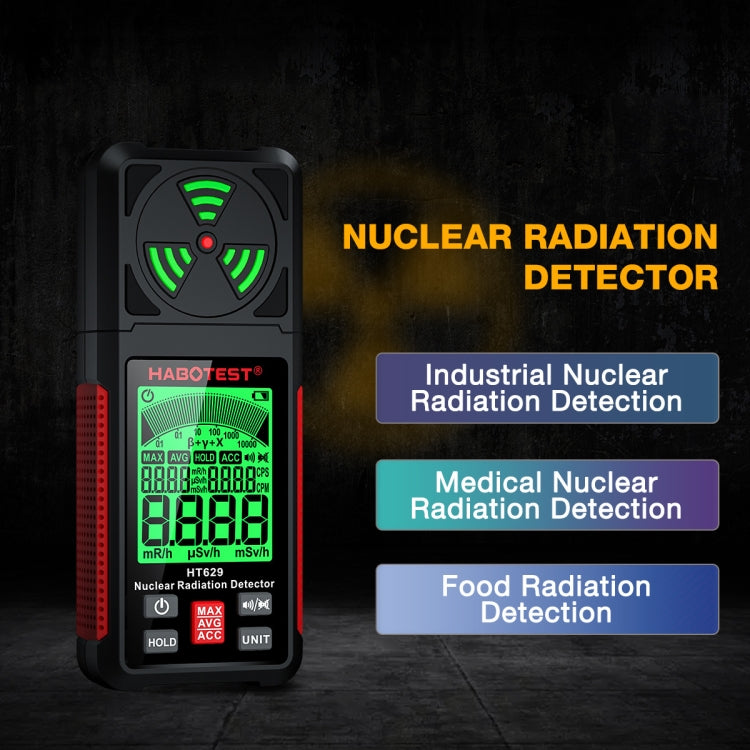 HABOTEST Rilevatore di marmo radioattivo per inquinamento da radiazioni nucleari