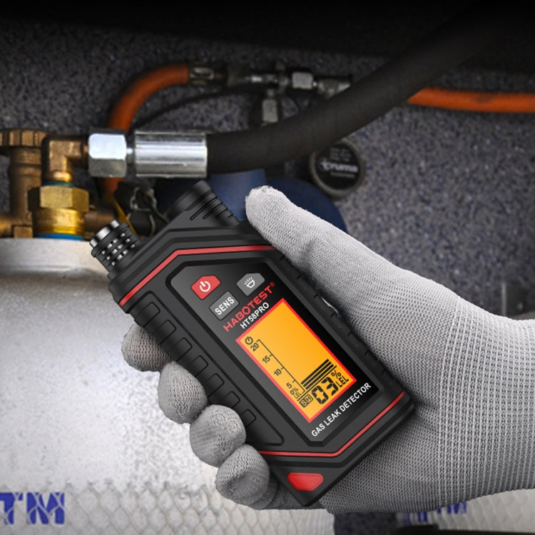 Rilevatore di gas portatile ricaricabile HABOTEST, HT629