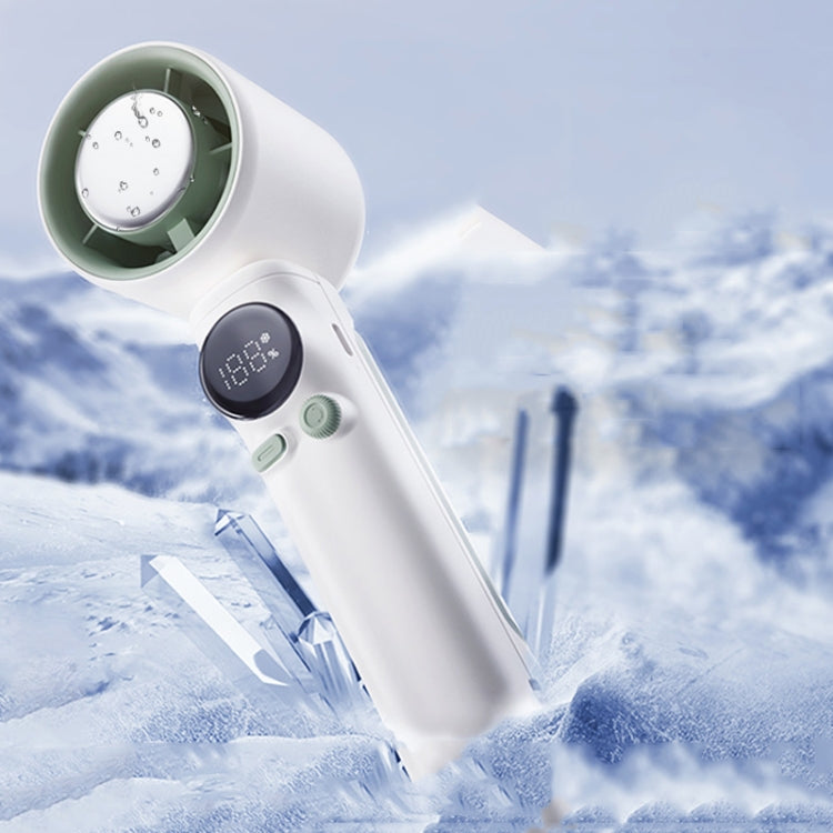 Ventilatore portatile Turbo piccolo per esterni, ventola di raffreddamento a 100 velocità, batteria integrata da 4000 mAh