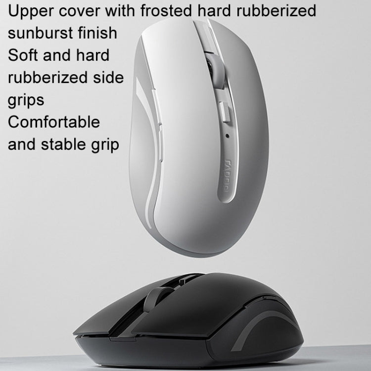 Mouse wireless Rapoo M350G Bluetooth/2.4G per ufficio, desktop, laptop, silenzioso