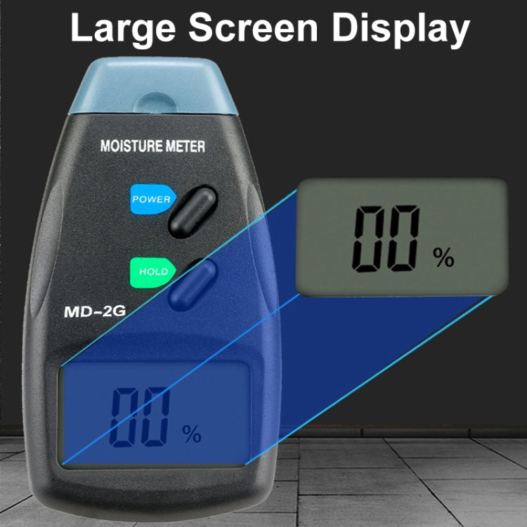MD-2G 2 Pin LCD Screen Display Digitale Rilevatore di Umidità e Umidità del Legno, MD-2G