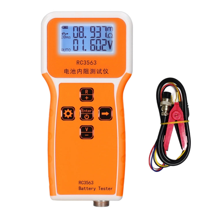 Tester di resistenza interna della tensione della batteria ad alta precisione, Host, Host+Clip, Host+Probe, Host+Clamp, Host+Probe+Clip+Clamp