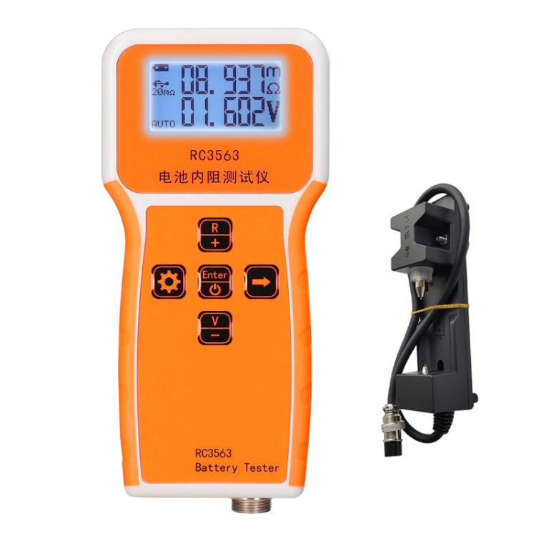 Tester di resistenza interna della tensione della batteria ad alta precisione, Host, Host+Clip, Host+Probe, Host+Clamp, Host+Probe+Clip+Clamp