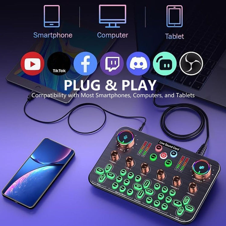 K600 48V Versione Inglese Scheda Audio Dedicata Live, K600