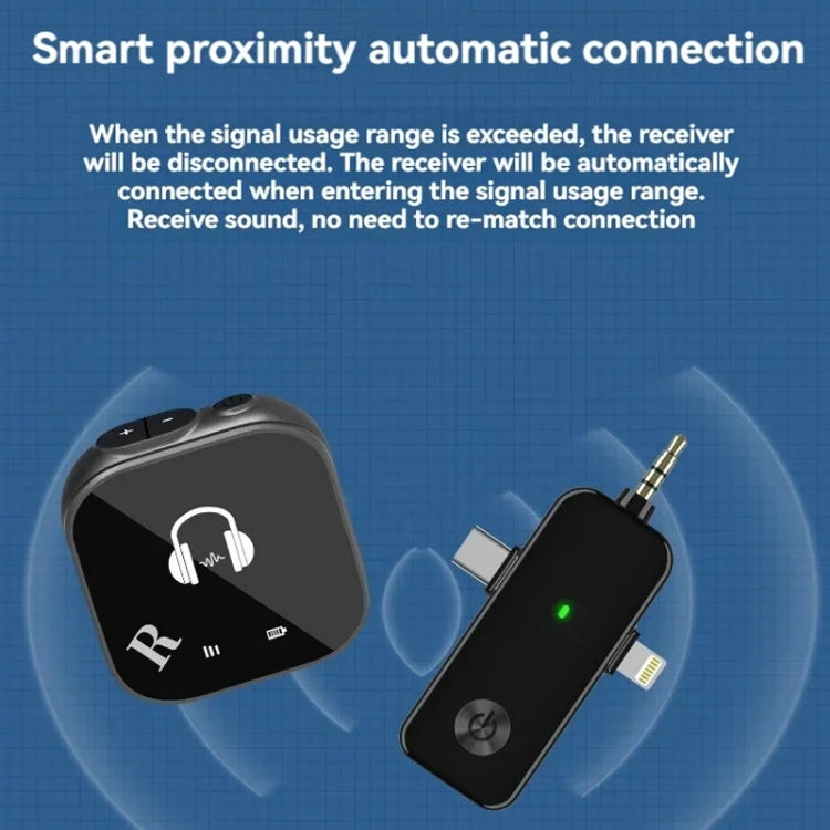Il sistema di monitoraggio in-ear wireless 5.8G supporta il monitoraggio a doppio auricolare, One To One, One To Two, One To Four