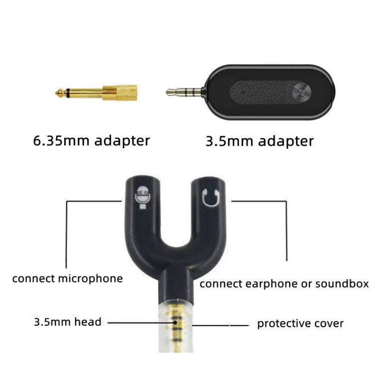 Microfono lavalier wireless Elebest da 3,5 mm Mini microfono a clip, One Drag One Set 1, One Drag One Set 2, One Drag One Set 3, One Drag Two Set 4