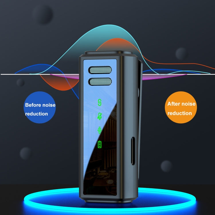 J88 Mini microfono collare wireless con riduzione intelligente del rumore, Type-C, 8 Pin, Type-C + 8 Pin Adapter