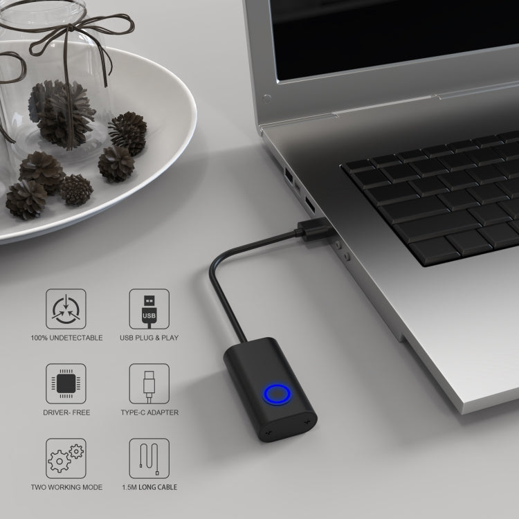 Il mouse virtuale impedisce la sospensione del computer Percorsi di movimento del mouse completamente automatici, F-1
