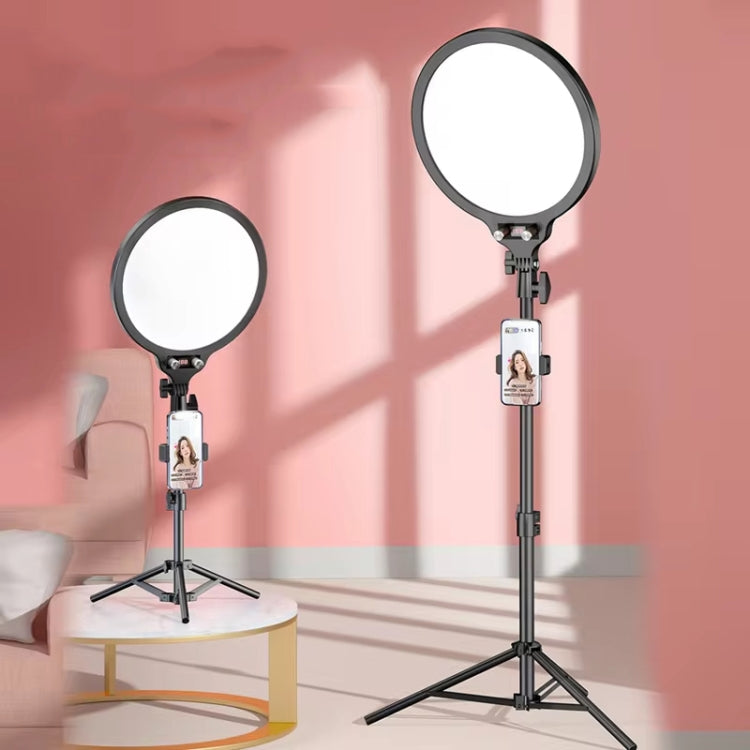 Set di treppiedi per selfie ad anello luminoso a schermo intero da 12,6 pollici per streaming live, 55cm Bracket, 55cm Overhead Shot, 210cm Bracket, 210cm Overhead Shot