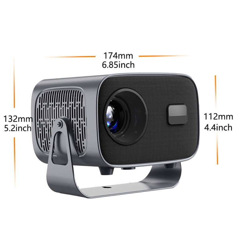 Proiettore portatile Android intelligente 4K, US Plug, UK Plug, EU Plug, AU Plug