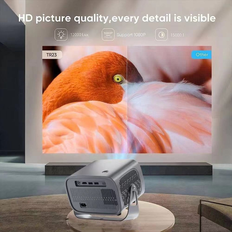 Proiettore portatile Android intelligente 4K, US Plug, UK Plug, EU Plug, AU Plug