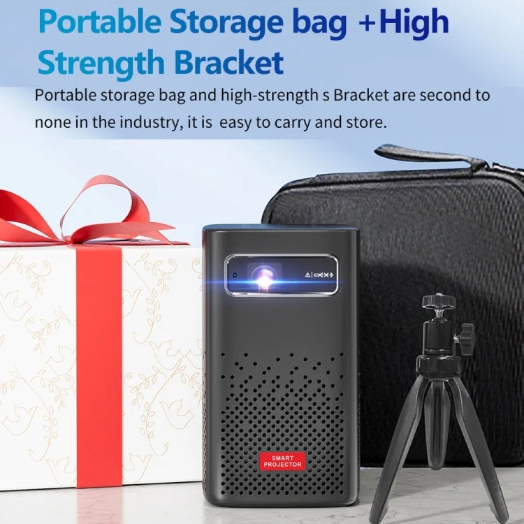 Proiettore musicale domestico 4K HD portatile per esterni TOUMEI C900 con batteria integrata, US Plug, EU Plug, UK Plug