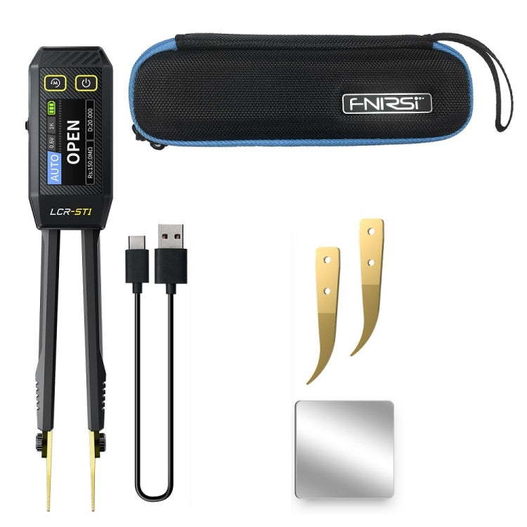 FNIRSI Pinzette digitali Resistore Condensatore Componente Test Multimetro