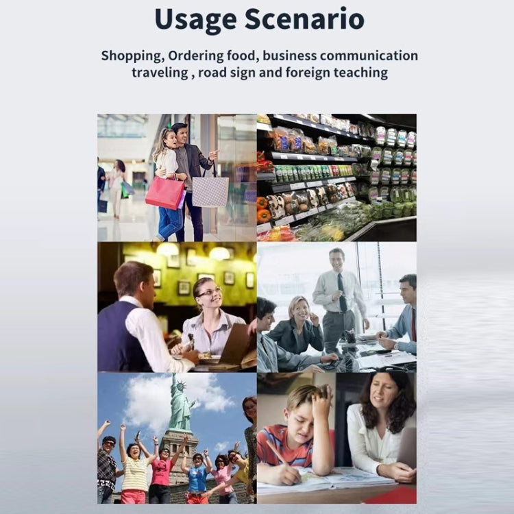 Versione internazionale Multi-lingua Fotocamera Scansione Traduzione offline Penna
